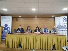 De izquierda a derecha: Carlos Romero, María García, Encarnación Martínez, José Manuel Jiménez y Ramón Casares.