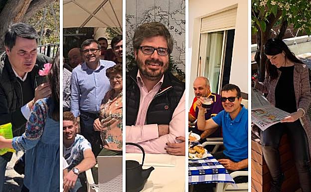 Así pasan la jornada de reflexión los candidatos de Granada