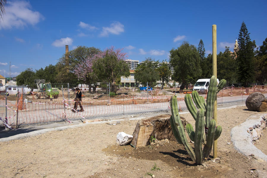 En el parque habrá ahora un gran espacio de cactus