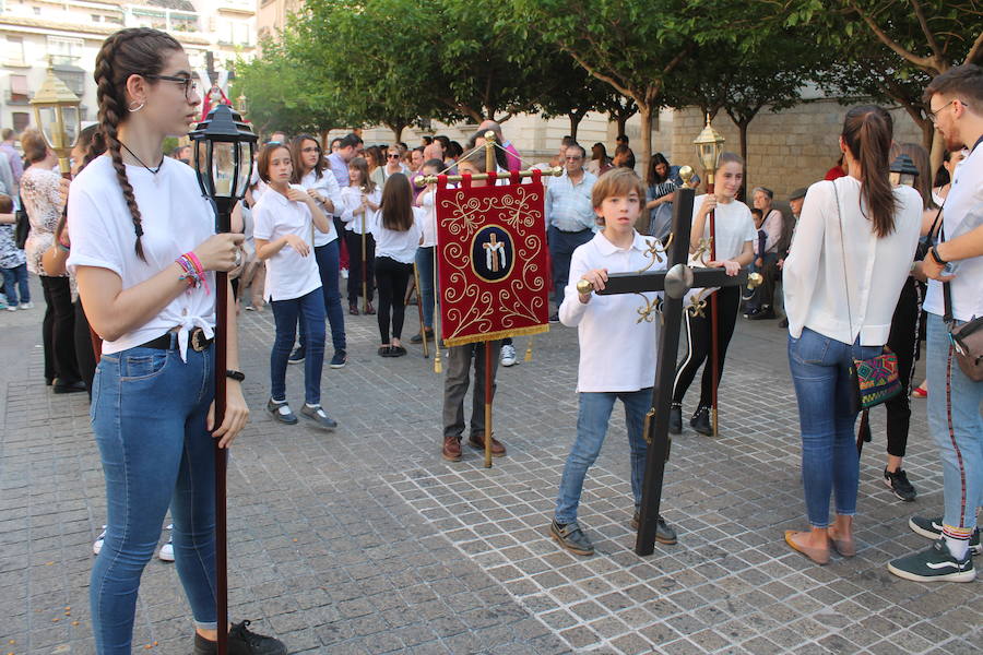 1.400 niños han participado en las 12 procesiones infantiles que han salido esta tarde