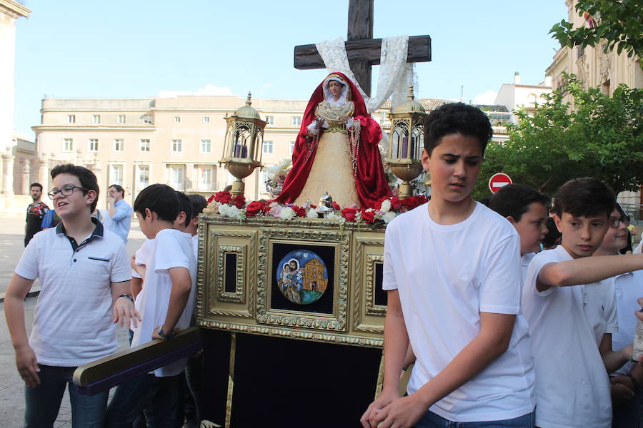 1.400 niños han participado en las 12 procesiones infantiles que han salido esta tarde