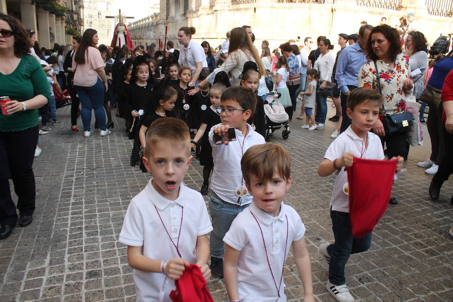 1.400 niños han participado en las 12 procesiones infantiles que han salido esta tarde