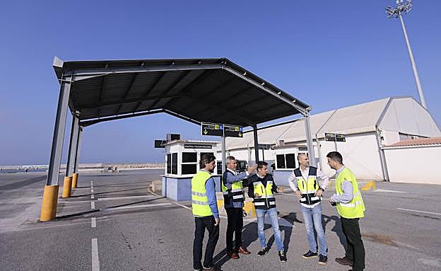 Ayer visitaron la zona en la que van a realizar las obras