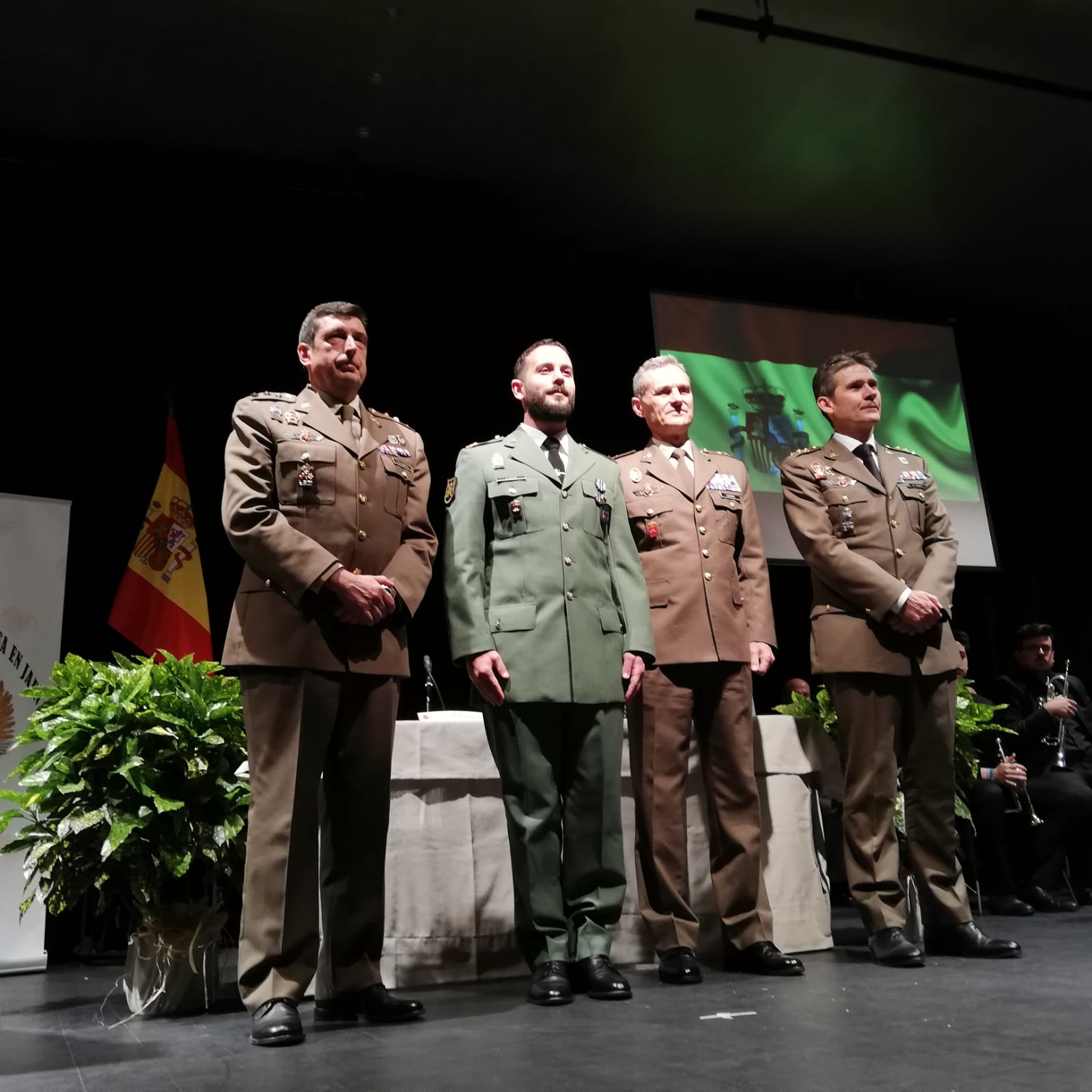 Emotiva celebración del XXV aniversario de la Subdelegación de Defensa en Jaén en un acto lleno de detalles muy jienenses