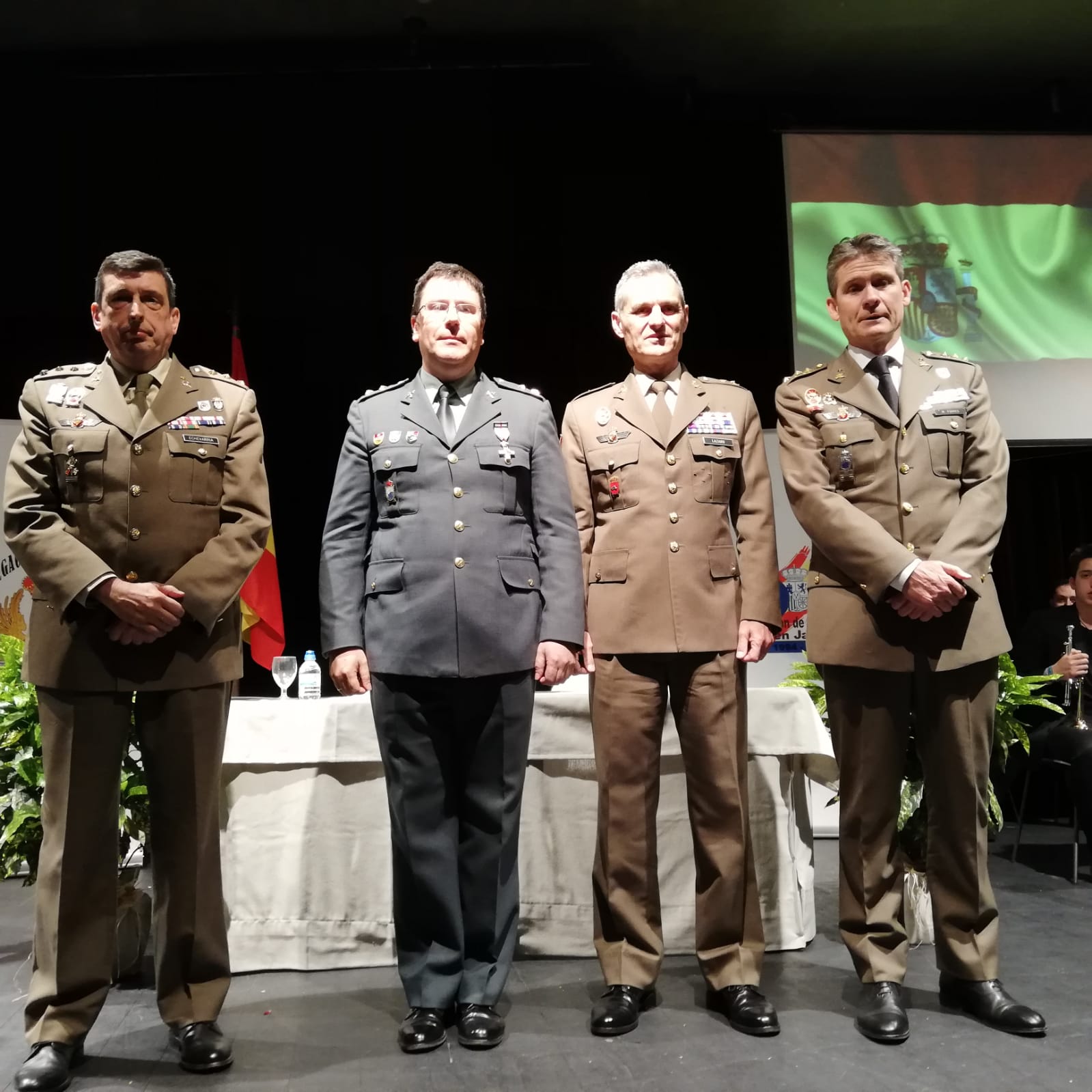 Emotiva celebración del XXV aniversario de la Subdelegación de Defensa en Jaén en un acto lleno de detalles muy jienenses