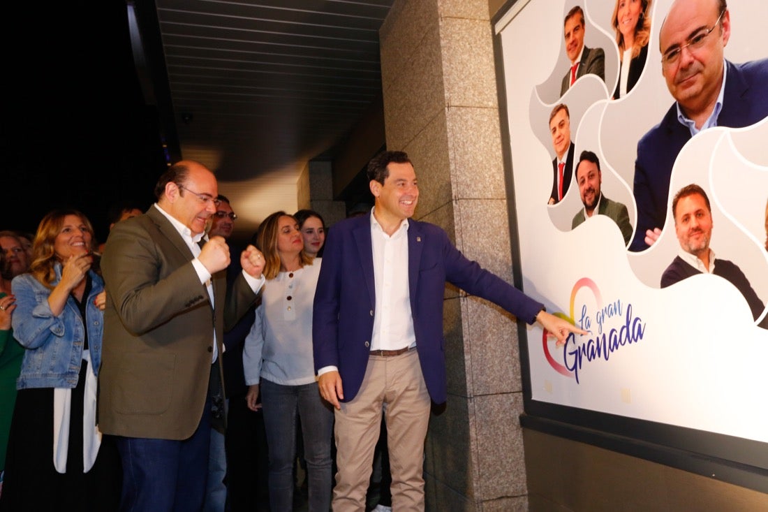 El líder del PP local vino acompañado de 