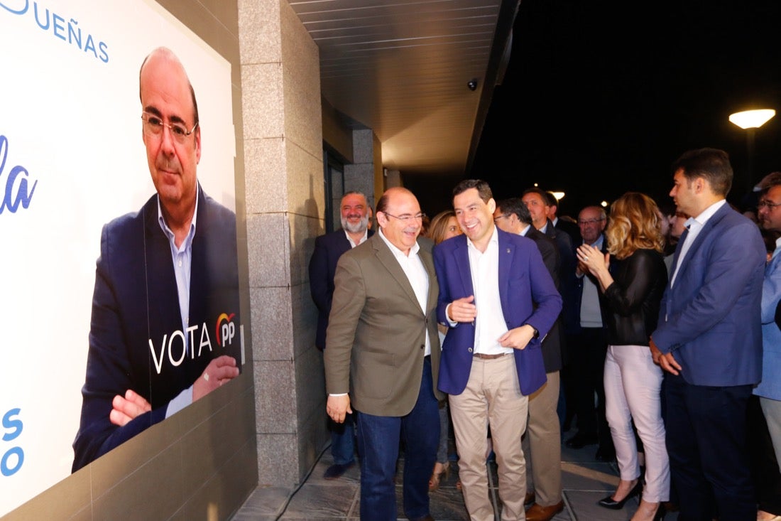 El líder del PP local vino acompañado de 