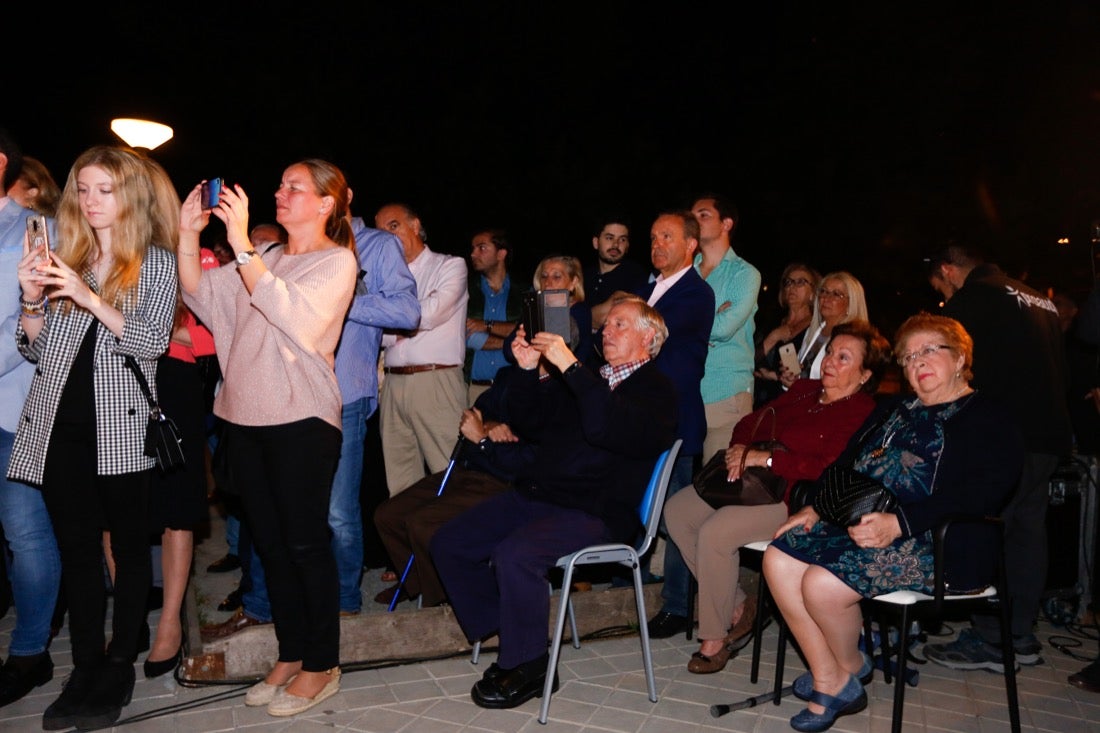 El líder del PP local vino acompañado de 
