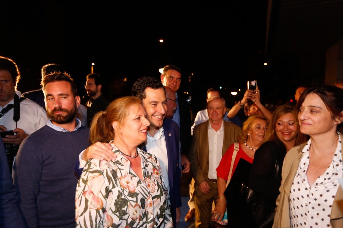 El líder del PP local vino acompañado de 