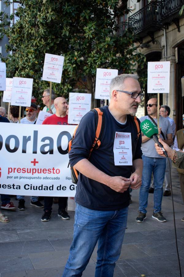 Fotos: Protesta de la OCG en Granada