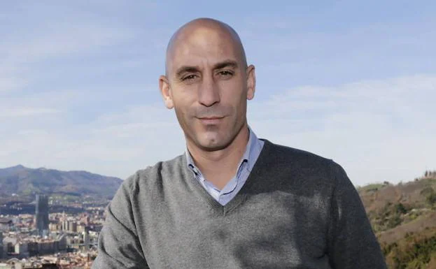 Luis Rubiales, presidente de la RFEF. 