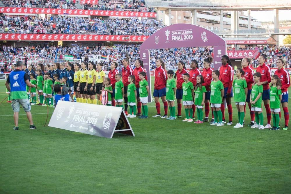 Los momentos más interesantes de la final entre la Real Sociedad y el Atlético de Madrid