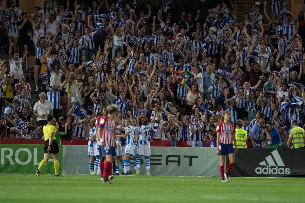 Los momentos más interesantes de la final entre la Real Sociedad y el Atlético de Madrid