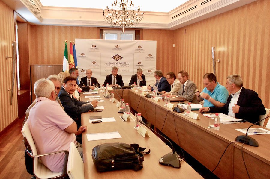 Reunión del consejo de administración de la Autoridad Portuaria de Motril