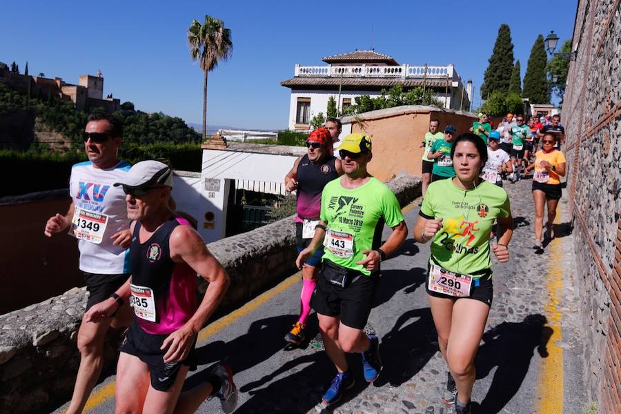 Un total de 13.1 kilómetros, dos menos que la pasada edición, y un desnivel acumulado de 207 metros de auténtica belleza por los barrios del Albaicín y el Sacromonte, dejando la Alhambra a la espalda, sin dejar de recorrer también los espacios más emblemáticos de la capital