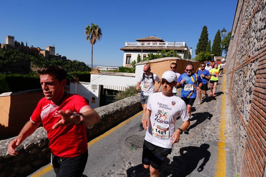 Un total de 13.1 kilómetros, dos menos que la pasada edición, y un desnivel acumulado de 207 metros de auténtica belleza por los barrios del Albaicín y el Sacromonte, dejando la Alhambra a la espalda, sin dejar de recorrer también los espacios más emblemáticos de la capital