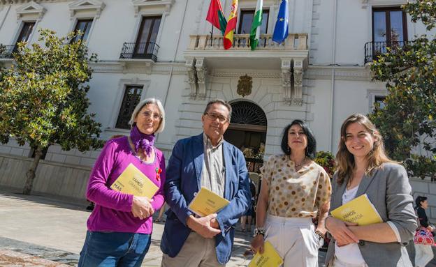 Lola Ruiz, Antonio Daponte, Cecilia Hita y Marta Gutiérrez.