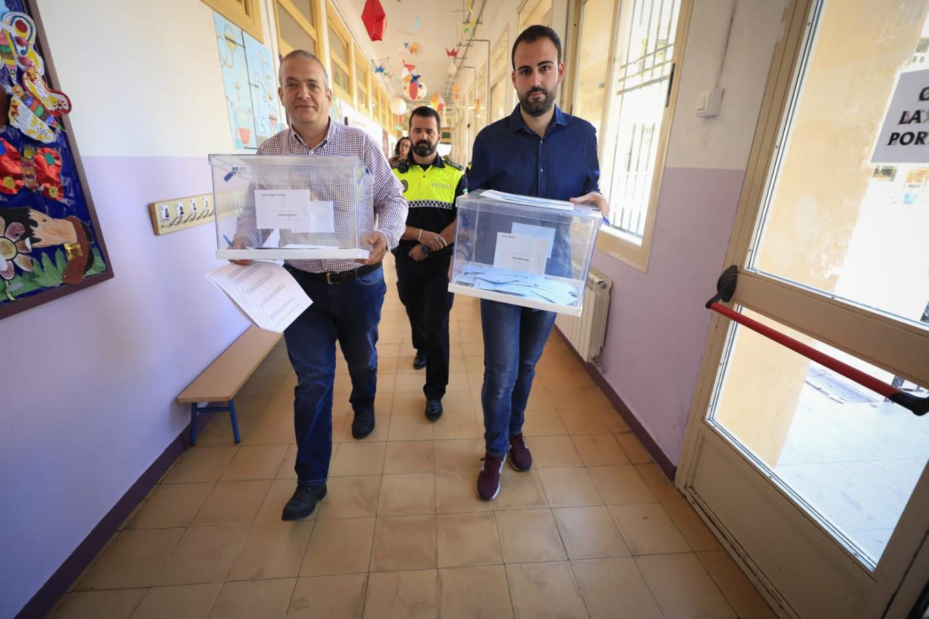 Votos en el Colegio de José Hurtado