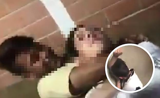 Imagen de un vídeo del 'juego de la muerte' que circula a través de redes sociales.