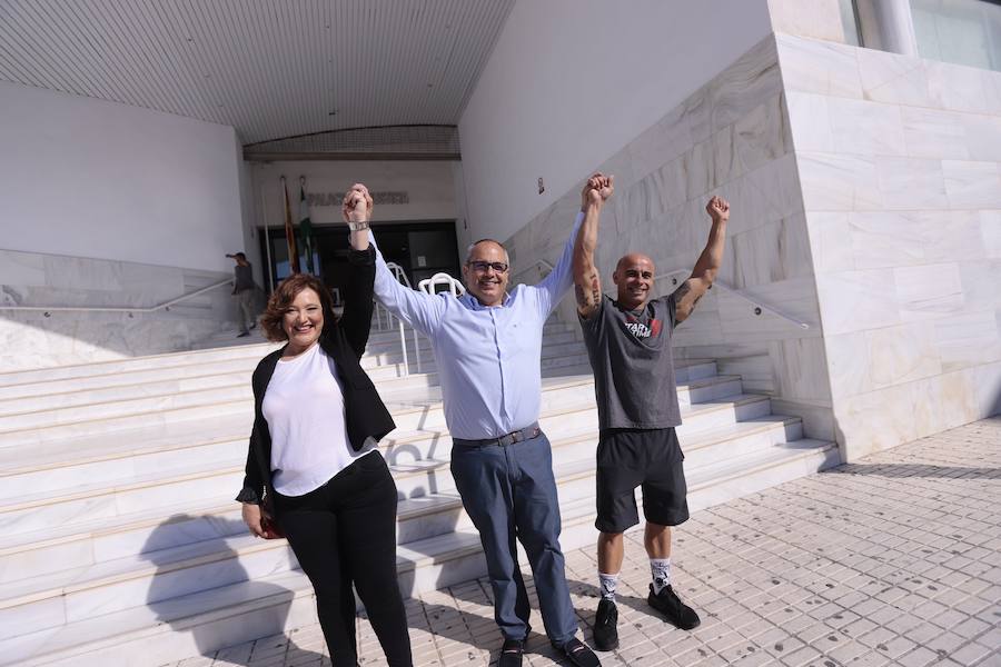 Los tres concejales que tendrá Andalucía Por Sí en el Ayuntamiento de Motril