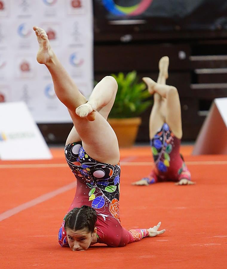 Durante los días 31 de mayo, 1 y 2 de junio 2019 se celebra el «Campeonato de España de Gimnasia Acrobática» organizado entre la Federación Española de Gimnasia y la Federación Andaluza de Gimnasia.Un evento que reúne a mas de 700 gimnastas de la acrobática de los diferentes puntos de España. Un evento único para disfrutar de un espectáculo deportivo con la familia y amigos