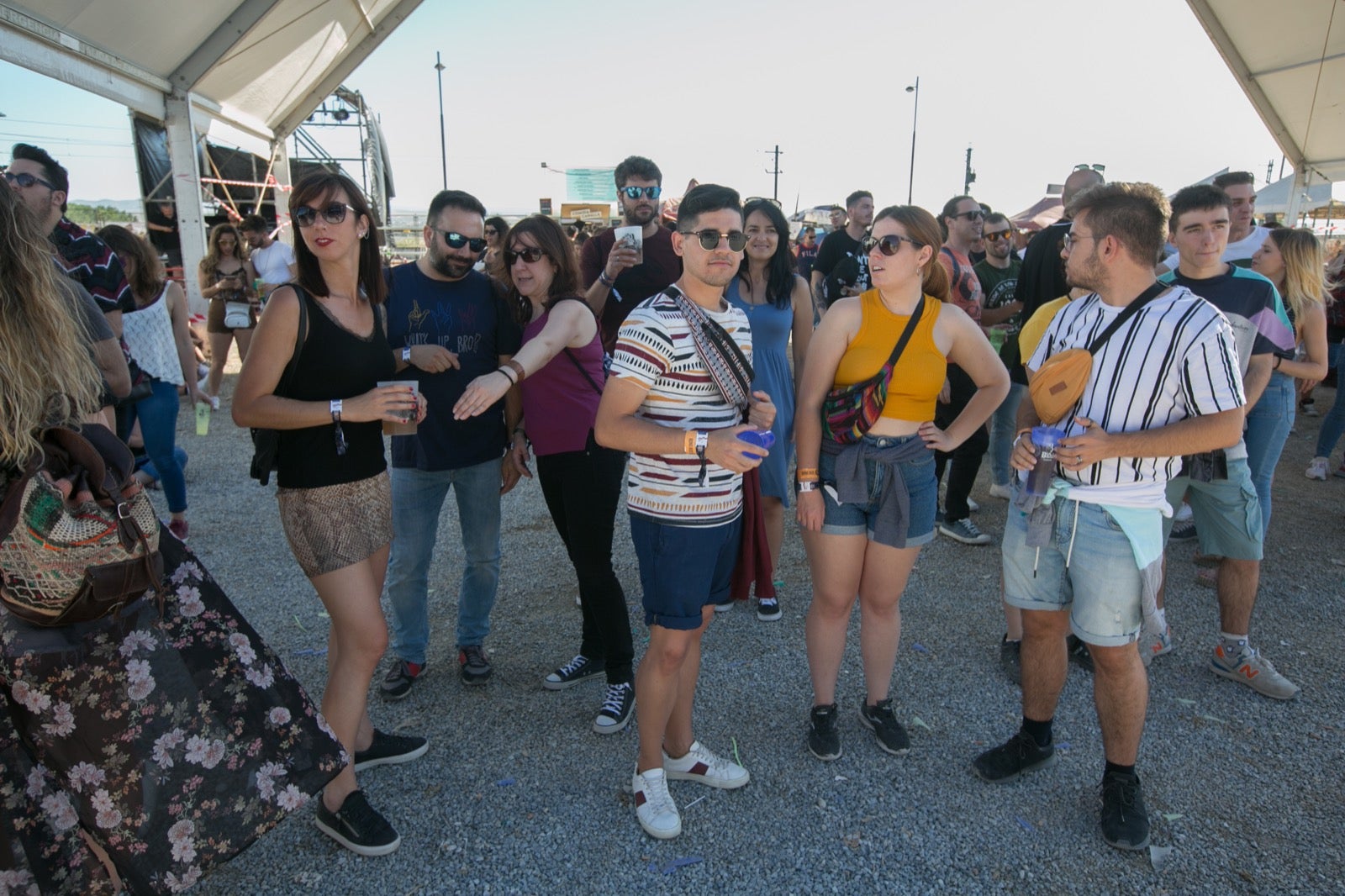 La organización espera cerrar esta edición con más de 30.000 visitantes disfrutando de dos días de música en el Cortijo del Conde