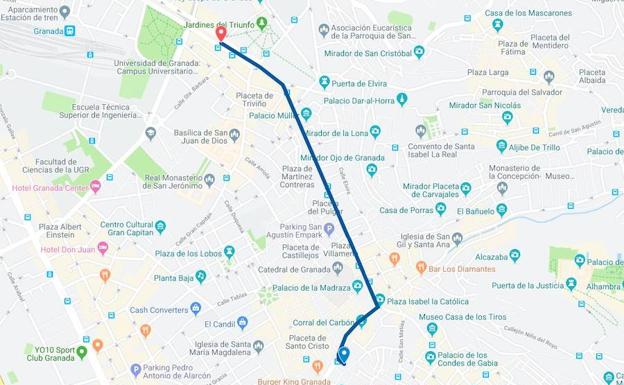 Cortes de tráfico y cambios de autobuses en Granada: recorrido del desfile del Día del Orgullo