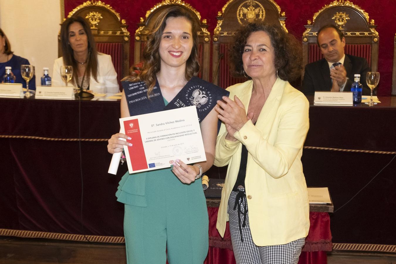 17 jóvenes con discapacidad intelectual finalizan su formación en la UGR