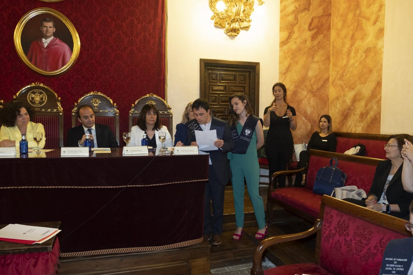 17 jóvenes con discapacidad intelectual finalizan su formación en la UGR