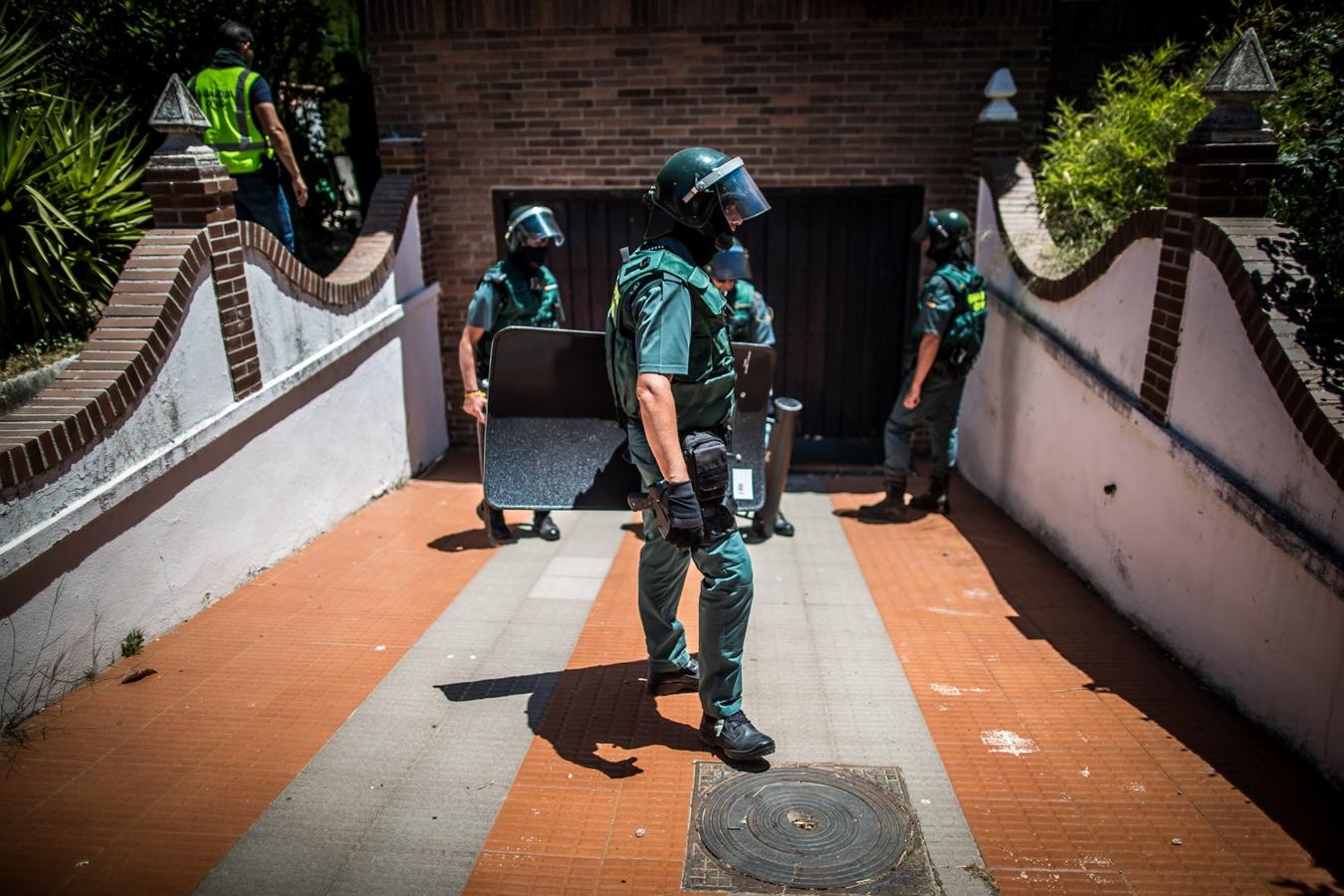 Operación de la Guardia civil contra los cultivos de marihuana