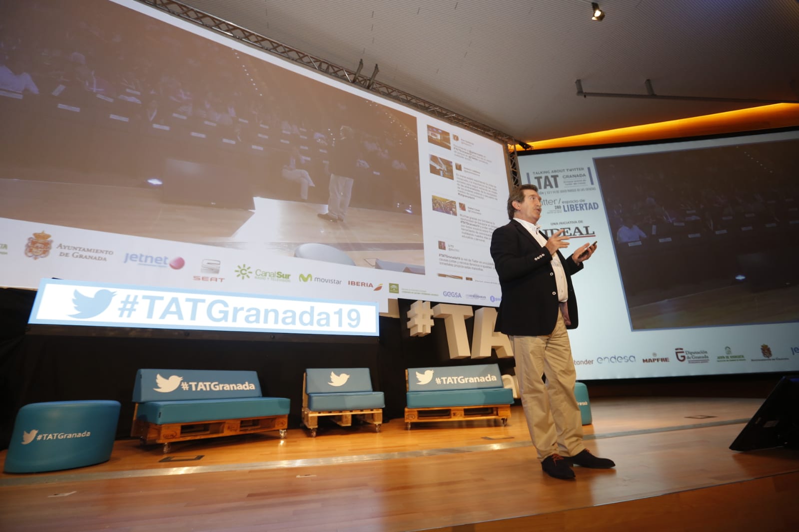 Carlos Cantú e Iñaki Cano animan el arranque de TATGranada19