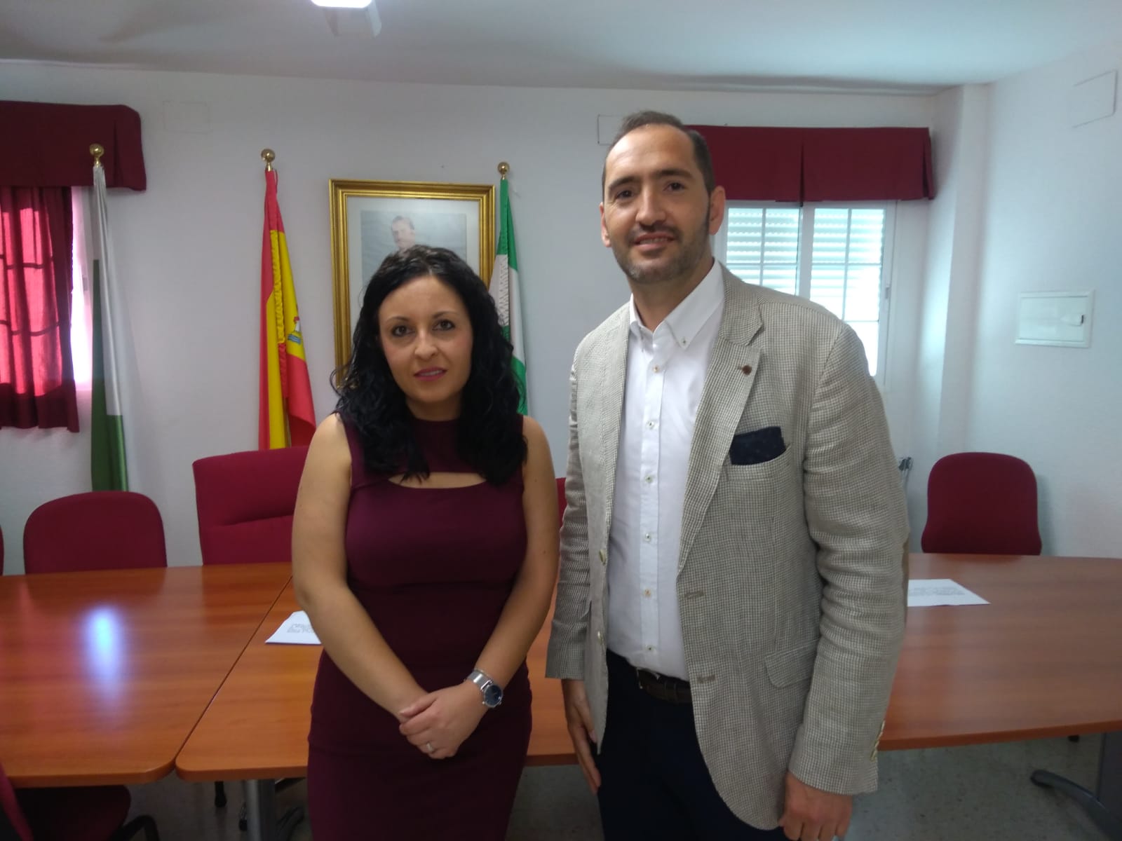 Eva María Cano será la alcaldesa de Montillana durante los dos próximos años; luego cederá el bastón de mando al PSOE.