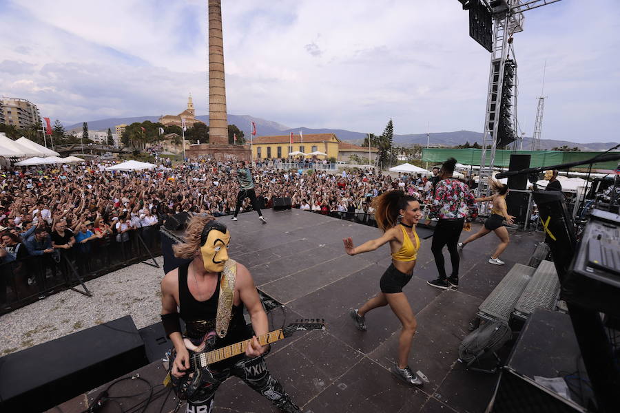 La orquesta Tentación actuó en Motril en mayo ante miles de personas