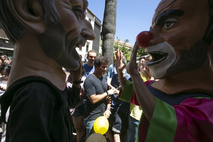 Te mostramos en imágenes cómo se ha vivido en el centro uno de los dìas grandes de la feria