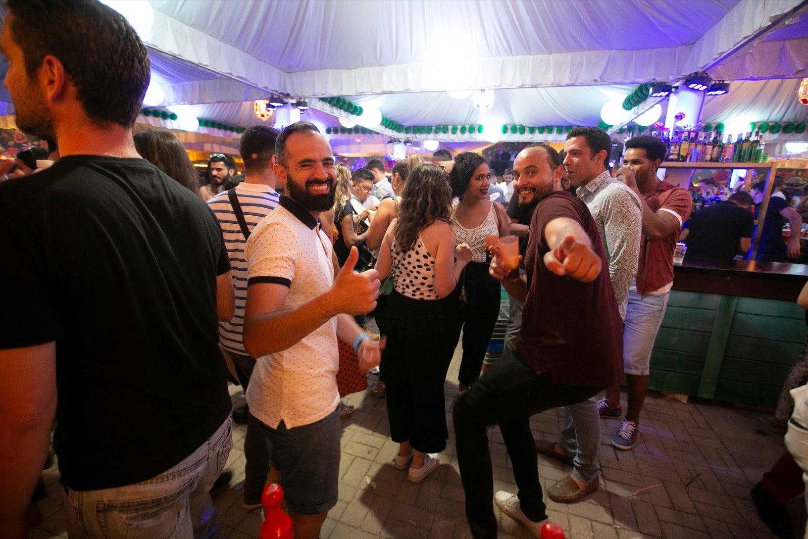 El festivo de la feria de Granada se hizo sentir en el recinto de Almanjáyar