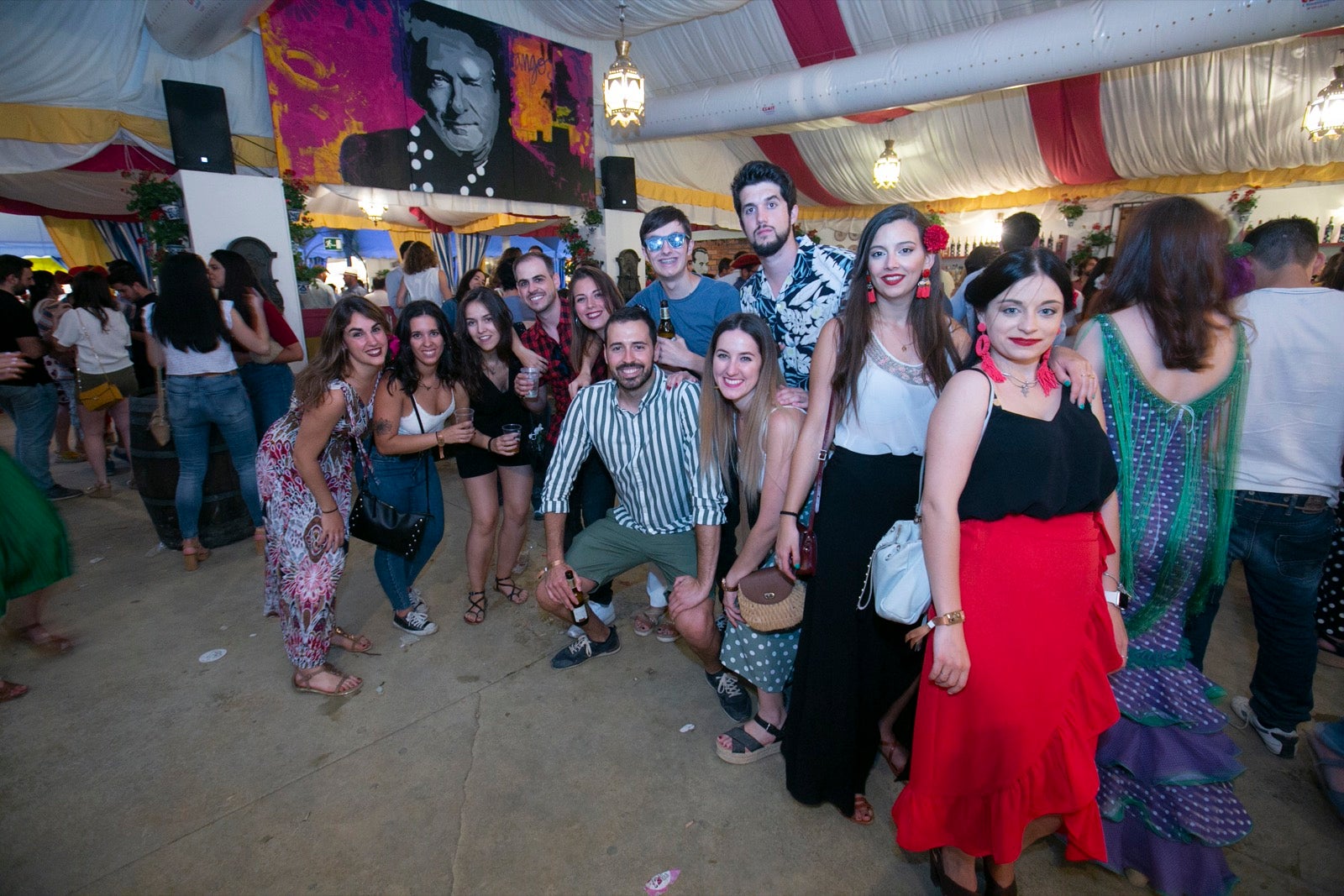 El festivo de la feria de Granada se hizo sentir en el recinto de Almanjáyar