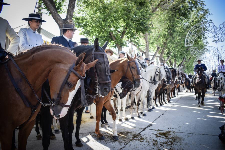 El festivo de la feria de Granada se hizo sentir en el recinto de Almanjáyar