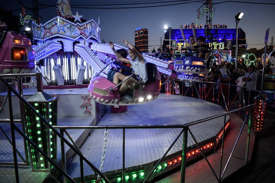 El festivo de la feria de Granada se hizo sentir en el recinto de Almanjáyar