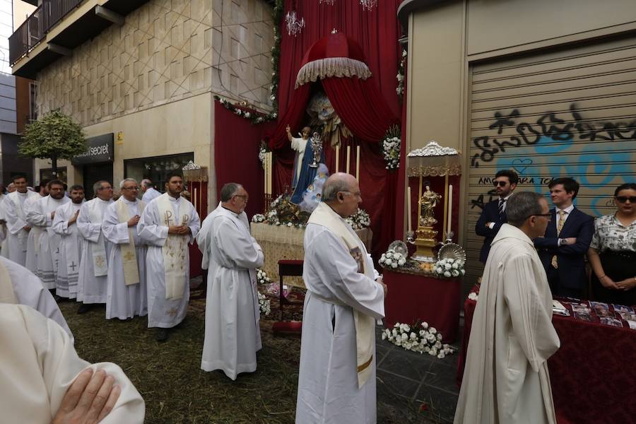 El primer premio fue para el instalado en la plaza de las Pasiegas por la cofradía de la Oración en el Huerto de los Olivos, que recibe un premio de 1.800 euros