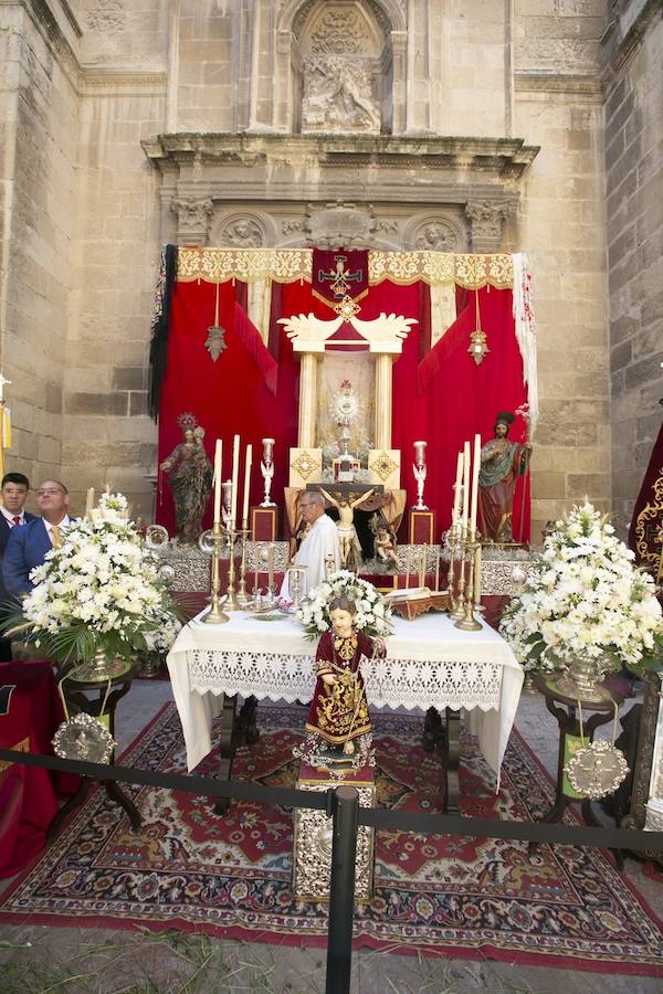 El primer premio fue para el instalado en la plaza de las Pasiegas por la cofradía de la Oración en el Huerto de los Olivos, que recibe un premio de 1.800 euros