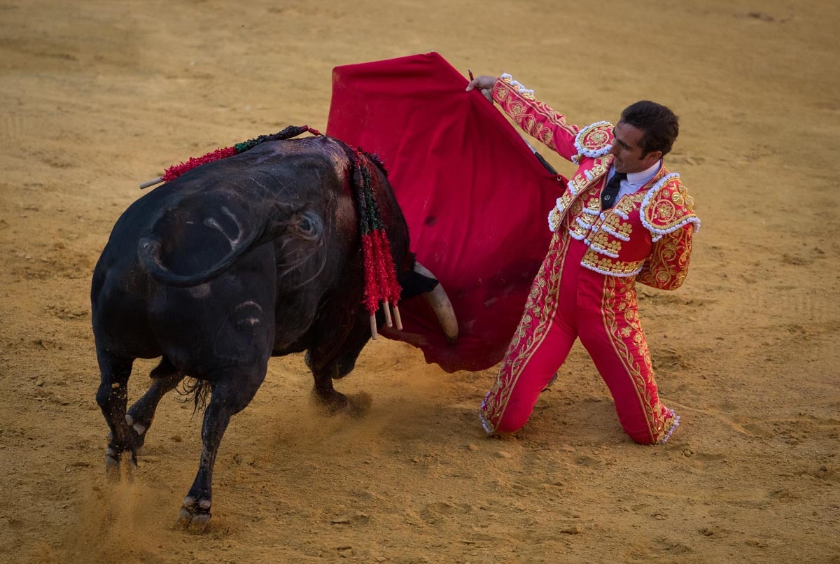 Portentosa actuación del granadino 'El Fandi0', a hombros con Julián López 'El Juli' en tarde de claroscuros de 'Morante de la Puebla'