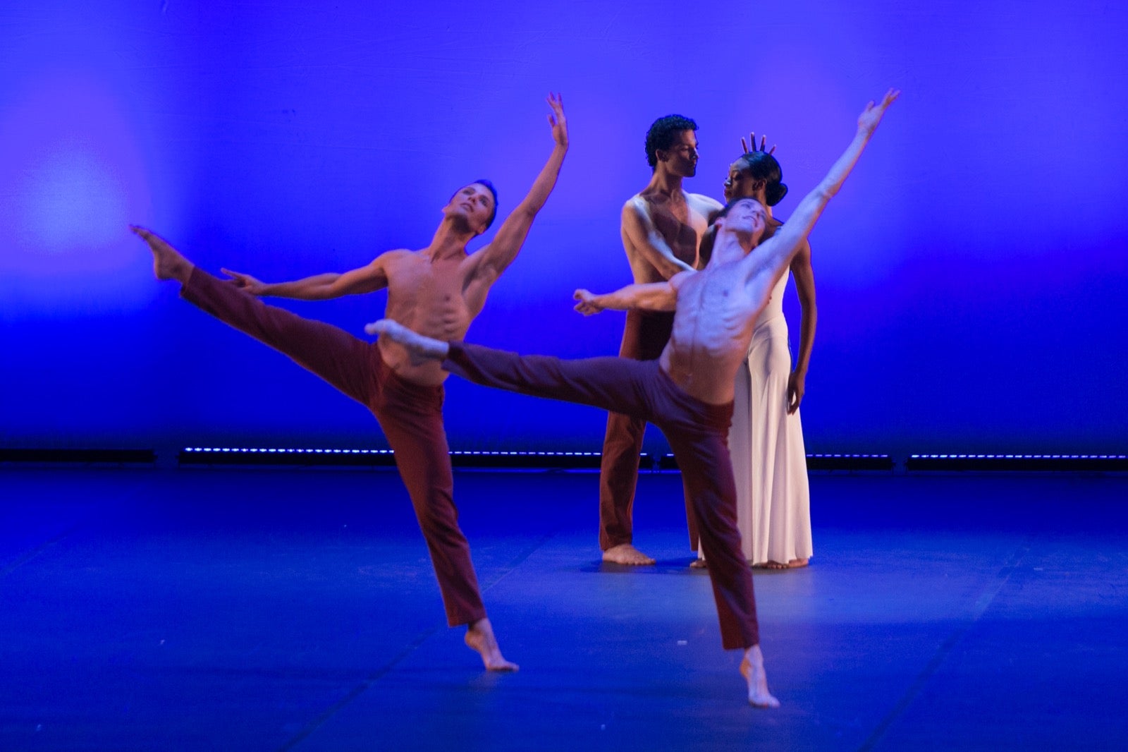 La famosa compañía de danza recordó anoche a la artista de Pensilvania con cuatro de sus más brillantes coreografías