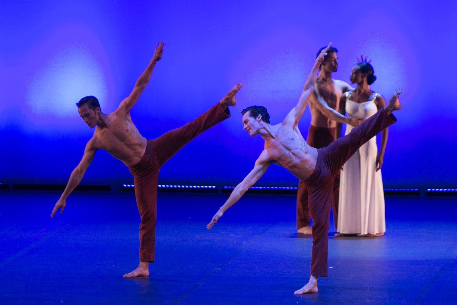 La famosa compañía de danza recordó anoche a la artista de Pensilvania con cuatro de sus más brillantes coreografías