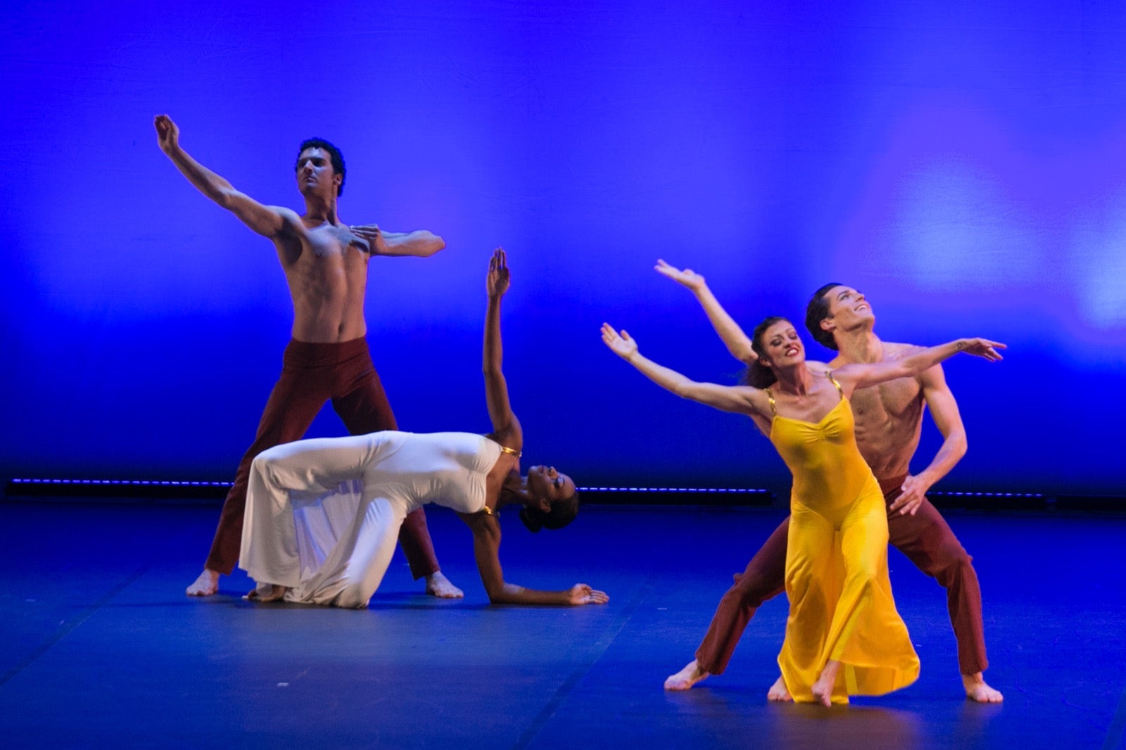 La famosa compañía de danza recordó anoche a la artista de Pensilvania con cuatro de sus más brillantes coreografías