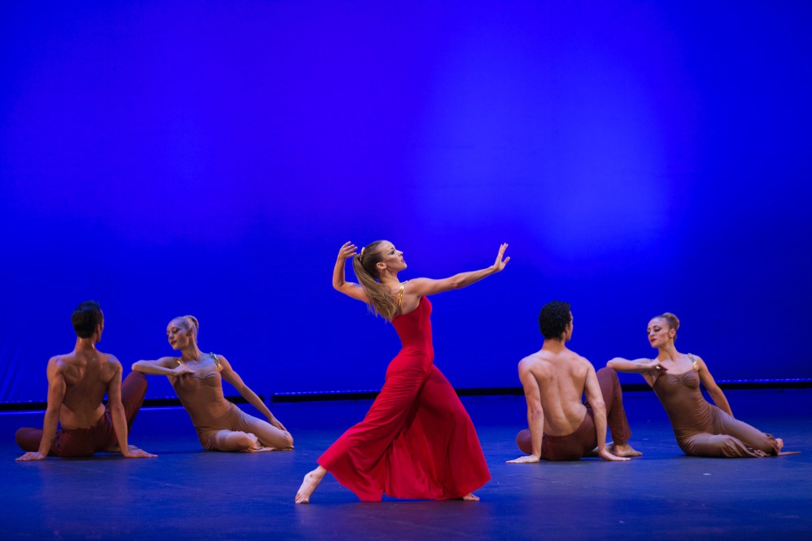 La famosa compañía de danza recordó anoche a la artista de Pensilvania con cuatro de sus más brillantes coreografías