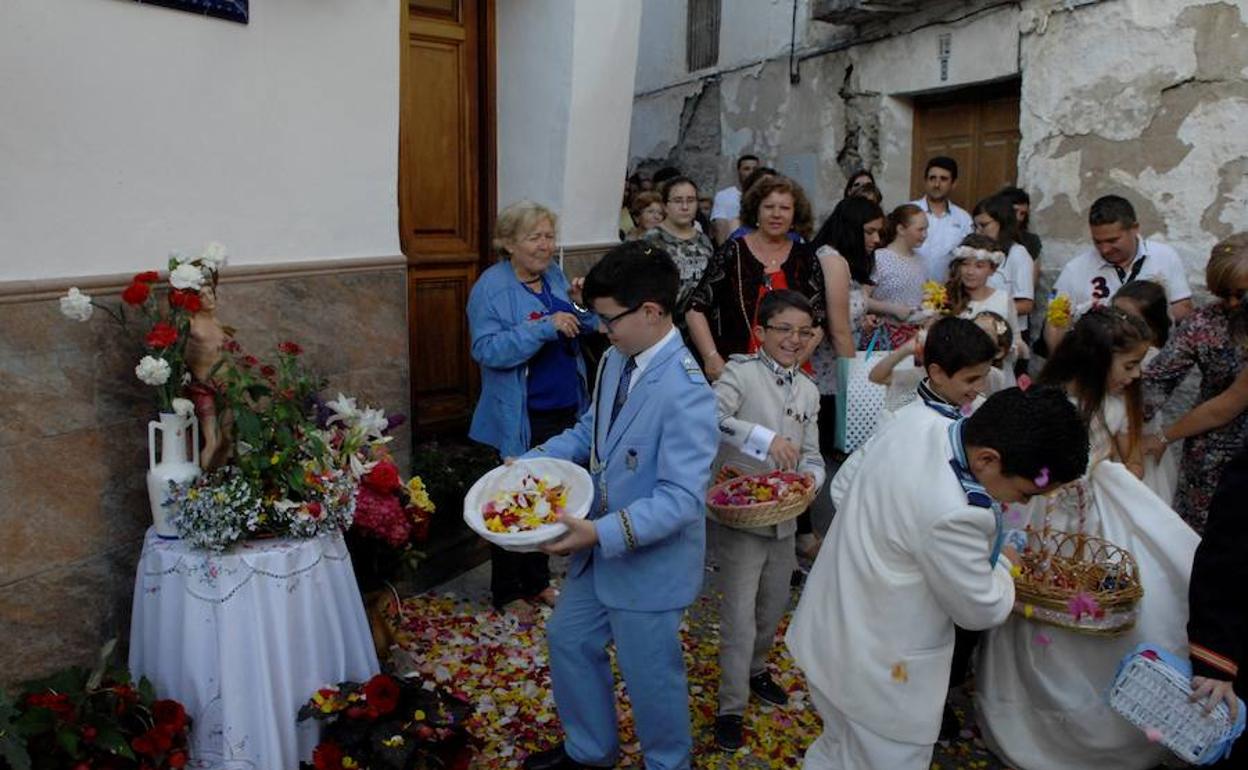 Órgiva celebra la procesión del Corpus Christi