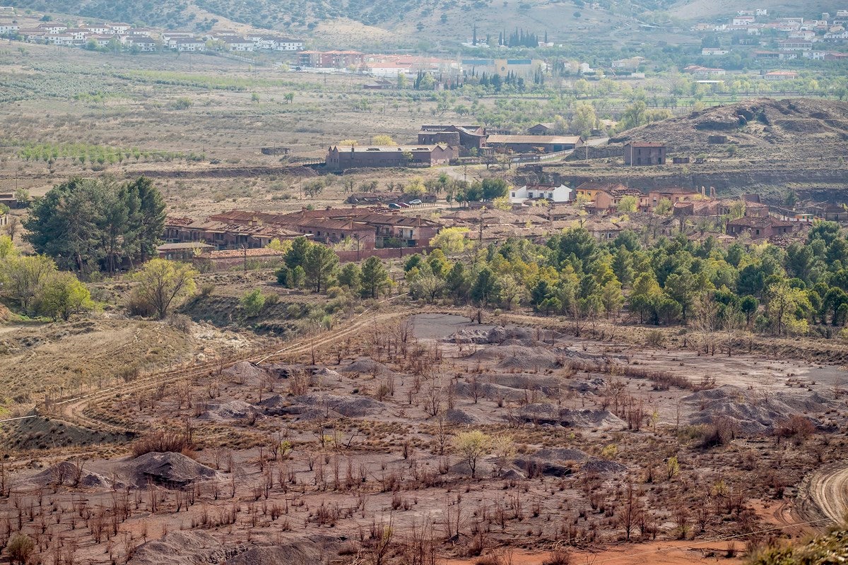 Así son las antiguas minas de Alquife