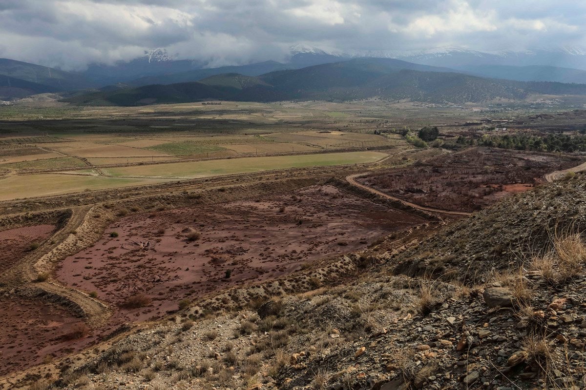 Así son las antiguas minas de Alquife