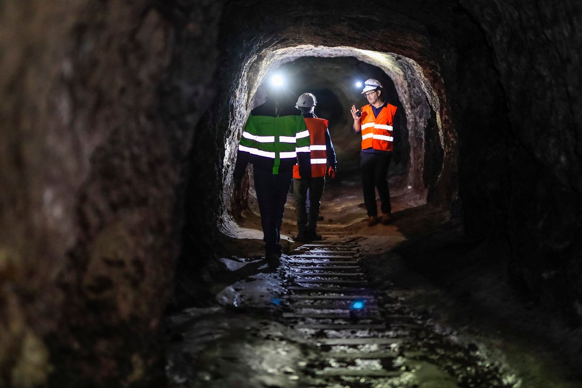 Así son las antiguas minas de Alquife