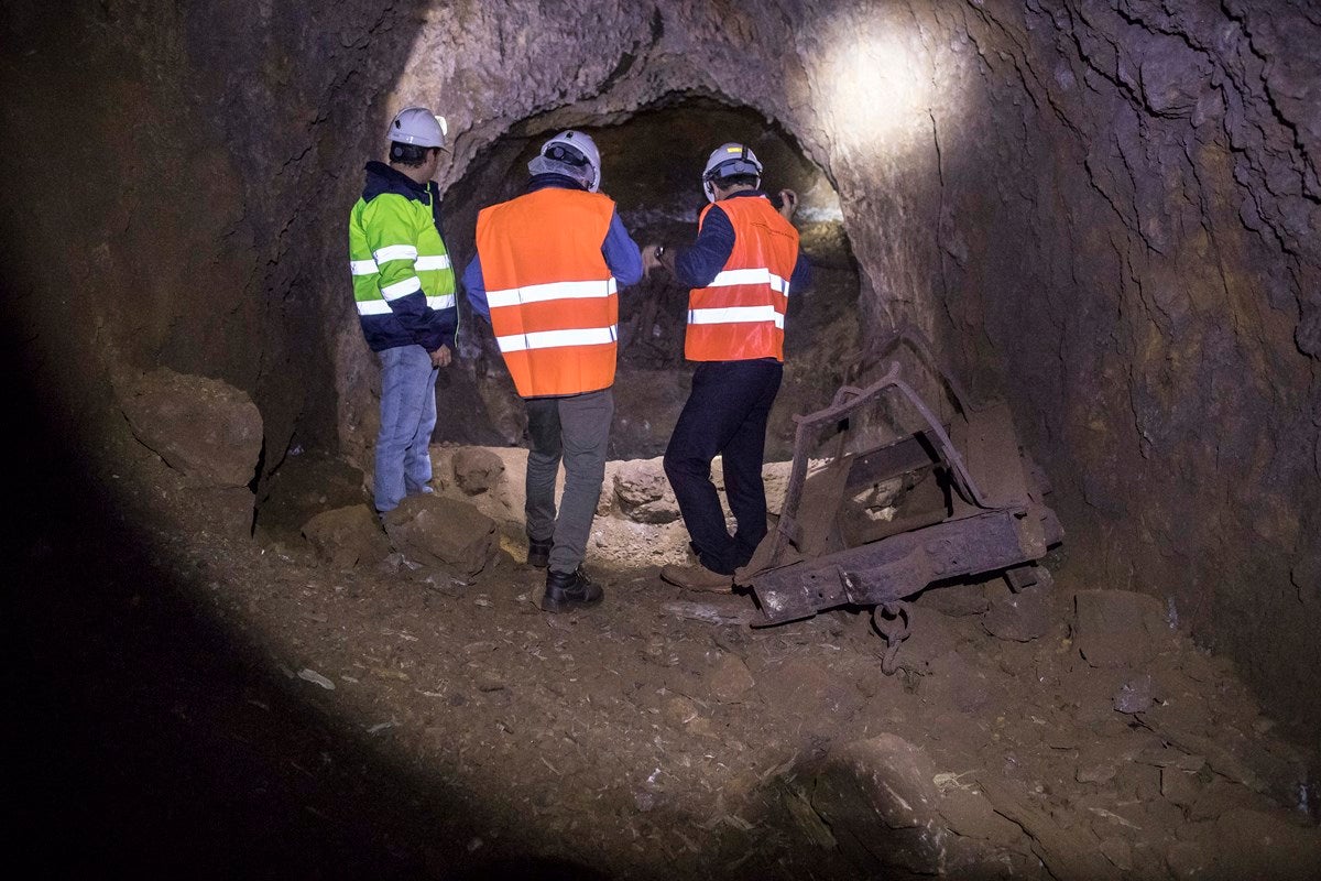 Así son las antiguas minas de Alquife